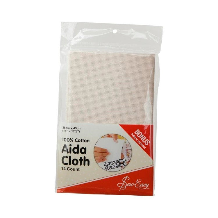 Sew Easy Aida Cloth 14 Count 36 x 45 cm Homecraft Textiles