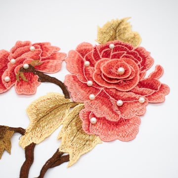 Colourful Embroidery Motif