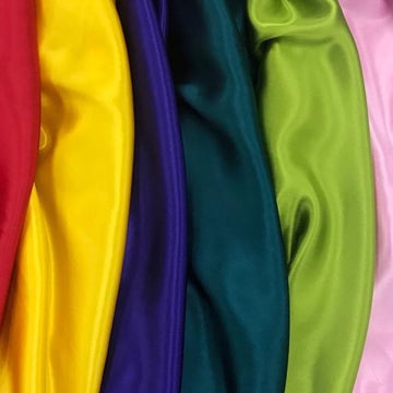 Satin, Silk & lining