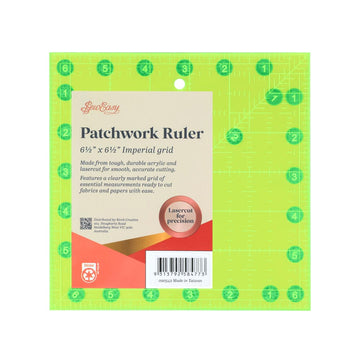 Sew Easy Non-Slip Fluoro Quilt Square – 6½"