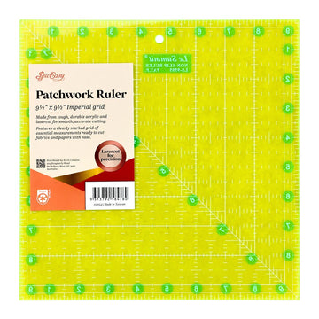 Sew Easy Non-Slip Fluoro Quilt Square – 9½" x 9½"