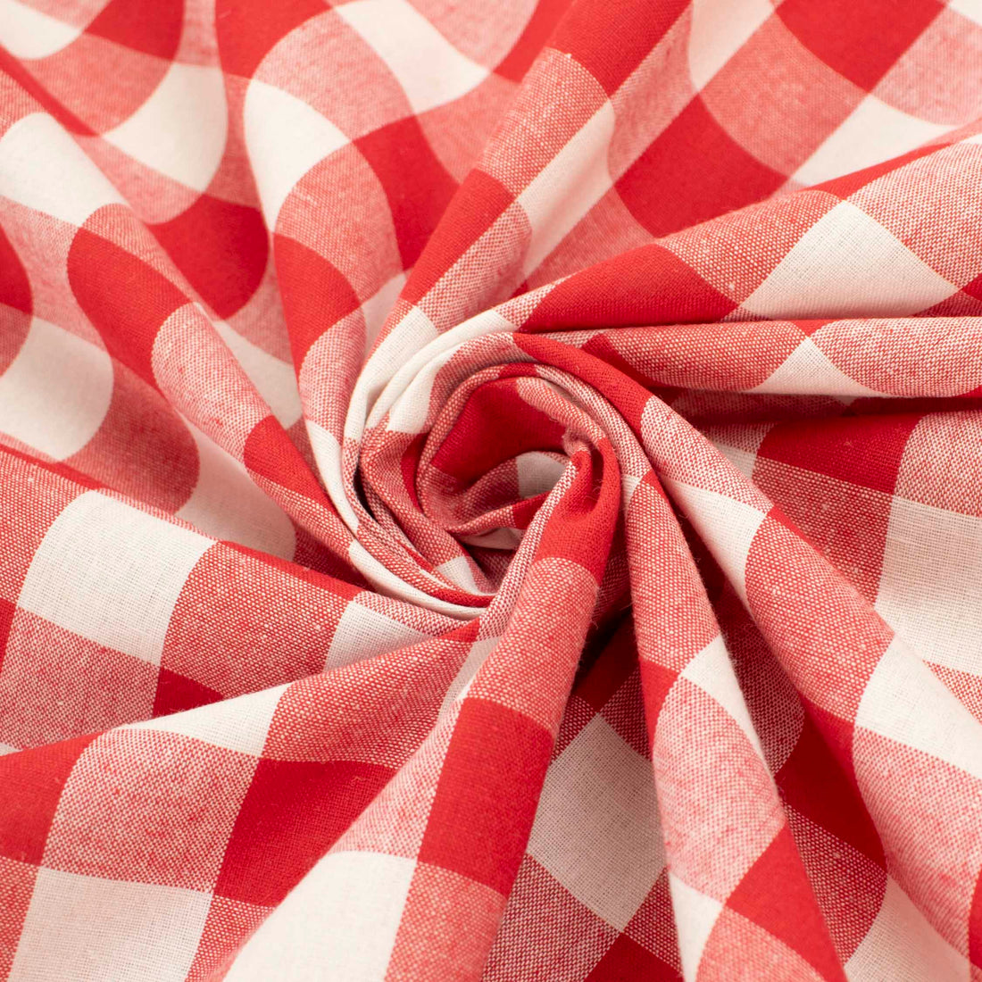 1-inch Cotton Gingham Fabric