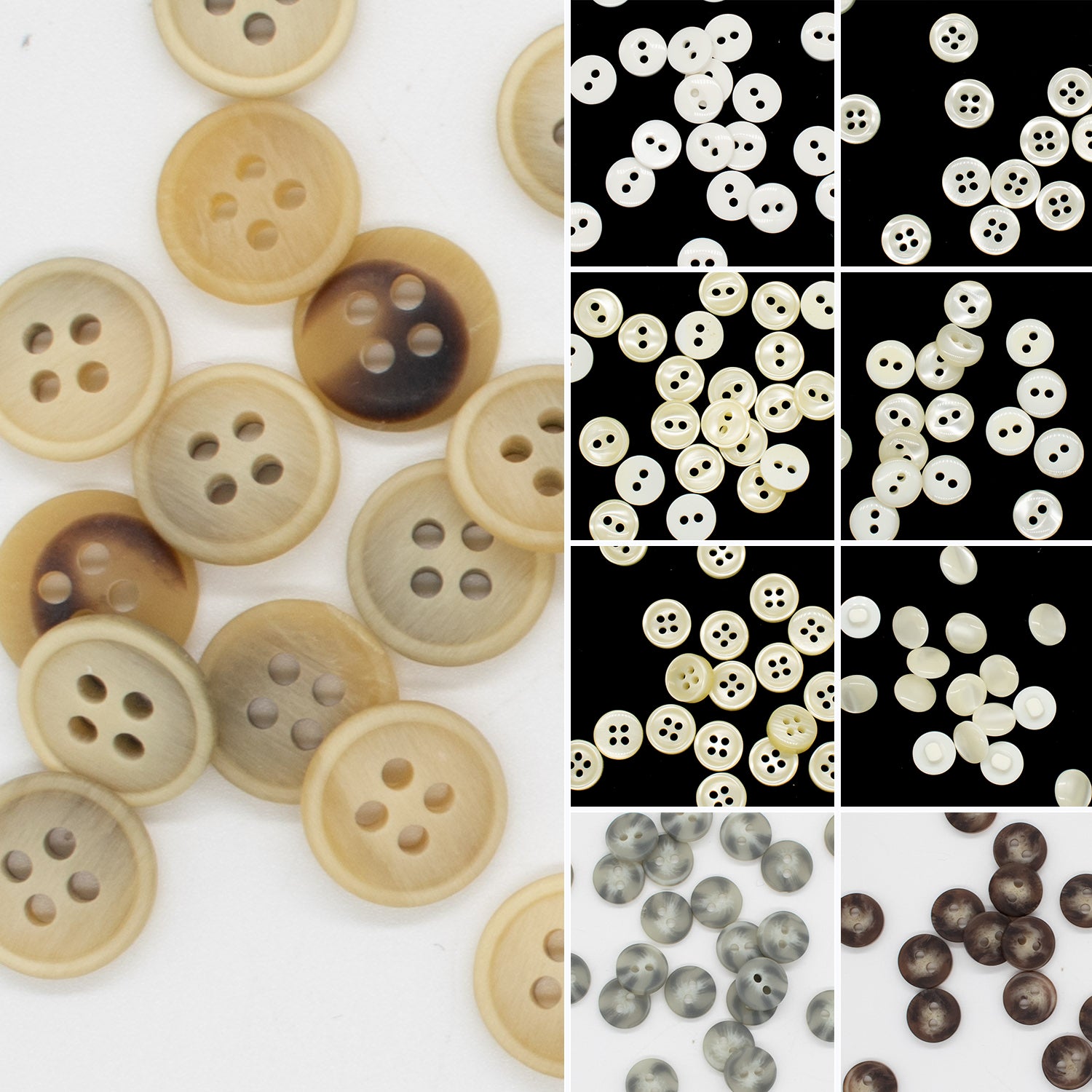 12mm Classic Shirt Button – Homecraft Textiles