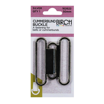 Birch Metal Belt Cummerbund Buckle 50mm