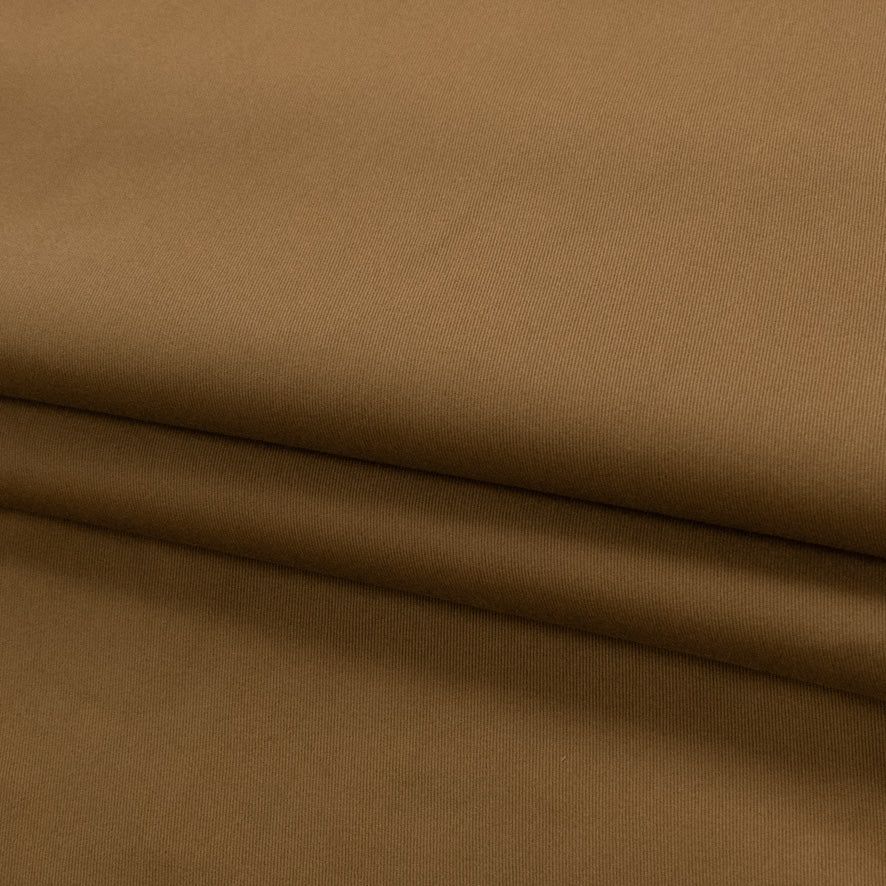 Cotton Drill Medium Weight 2-Way Stretch Denim Col-Mustard