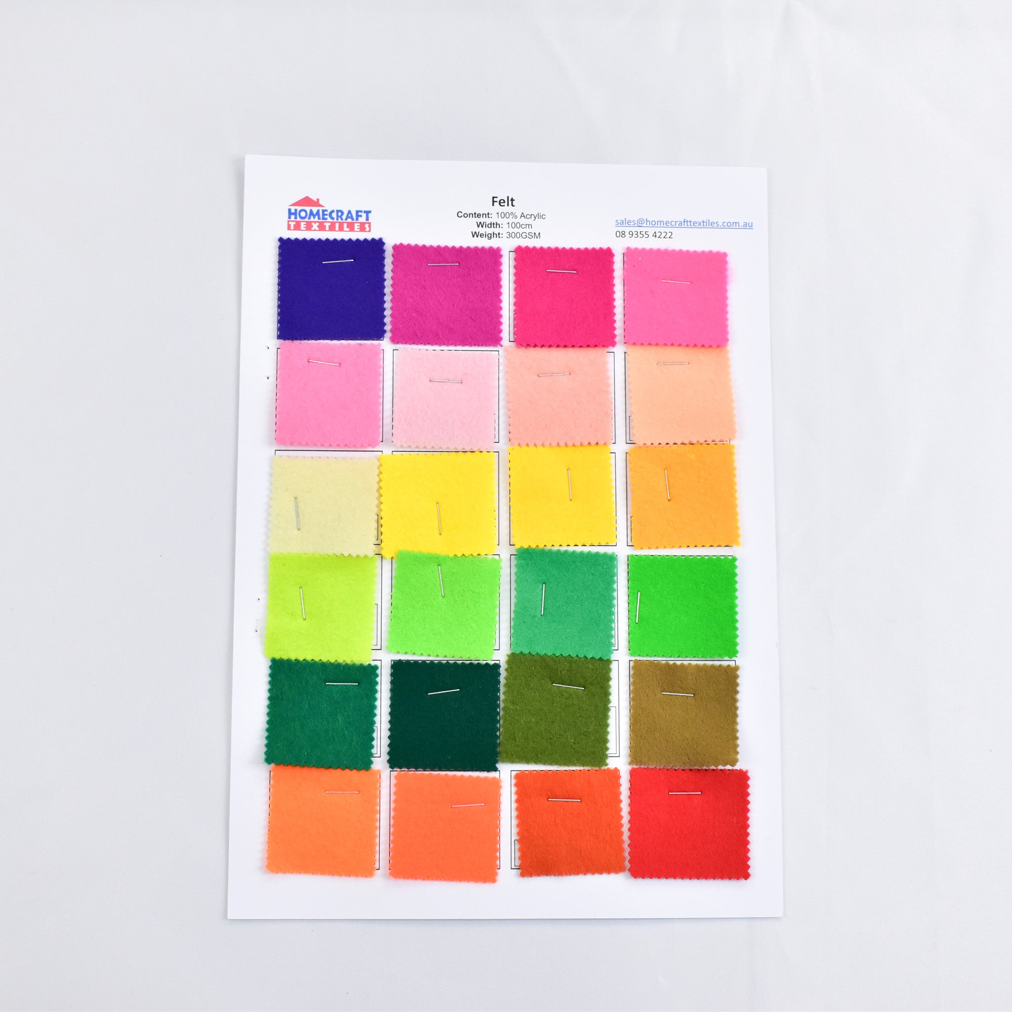 Felt Sample Book
