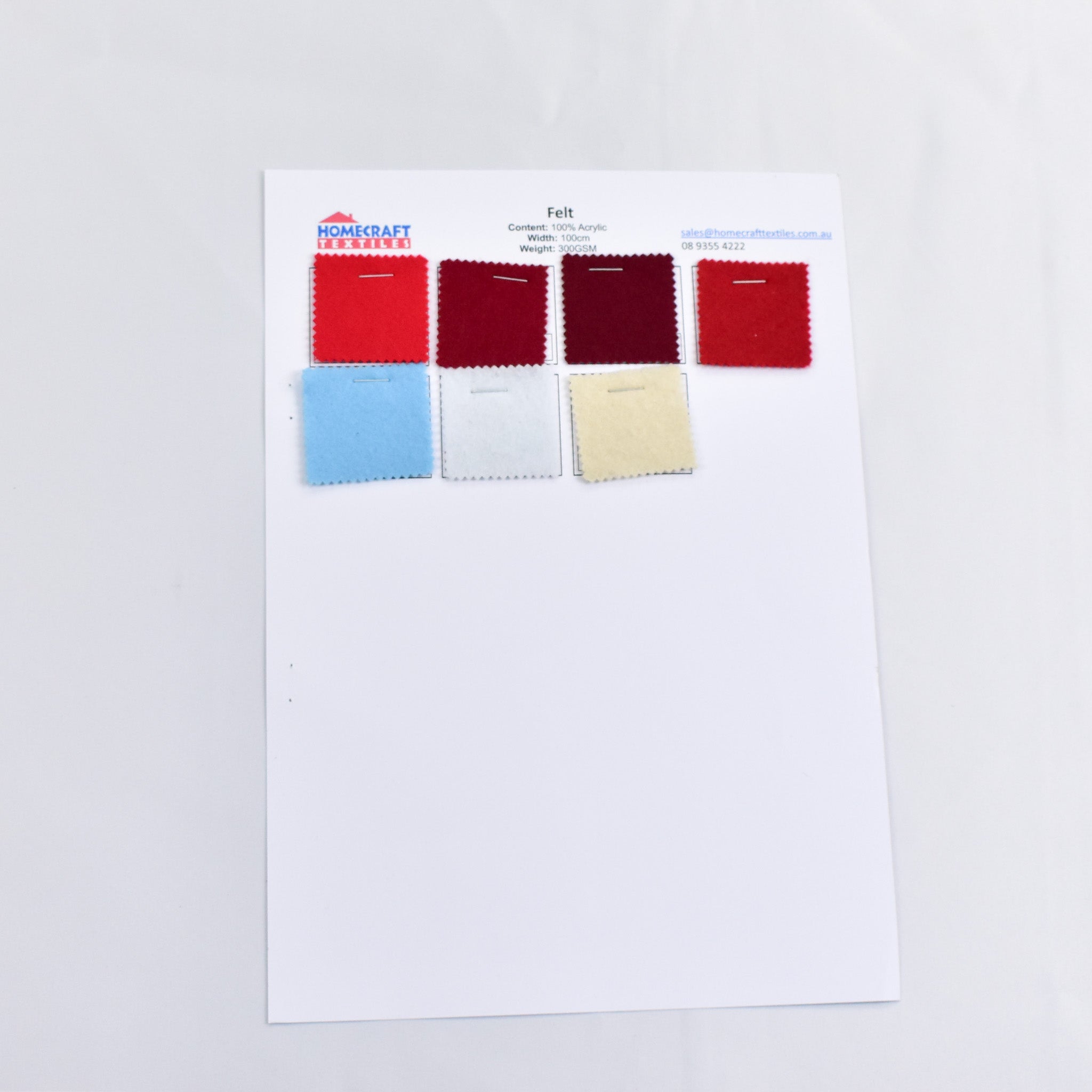 Felt Sample Book