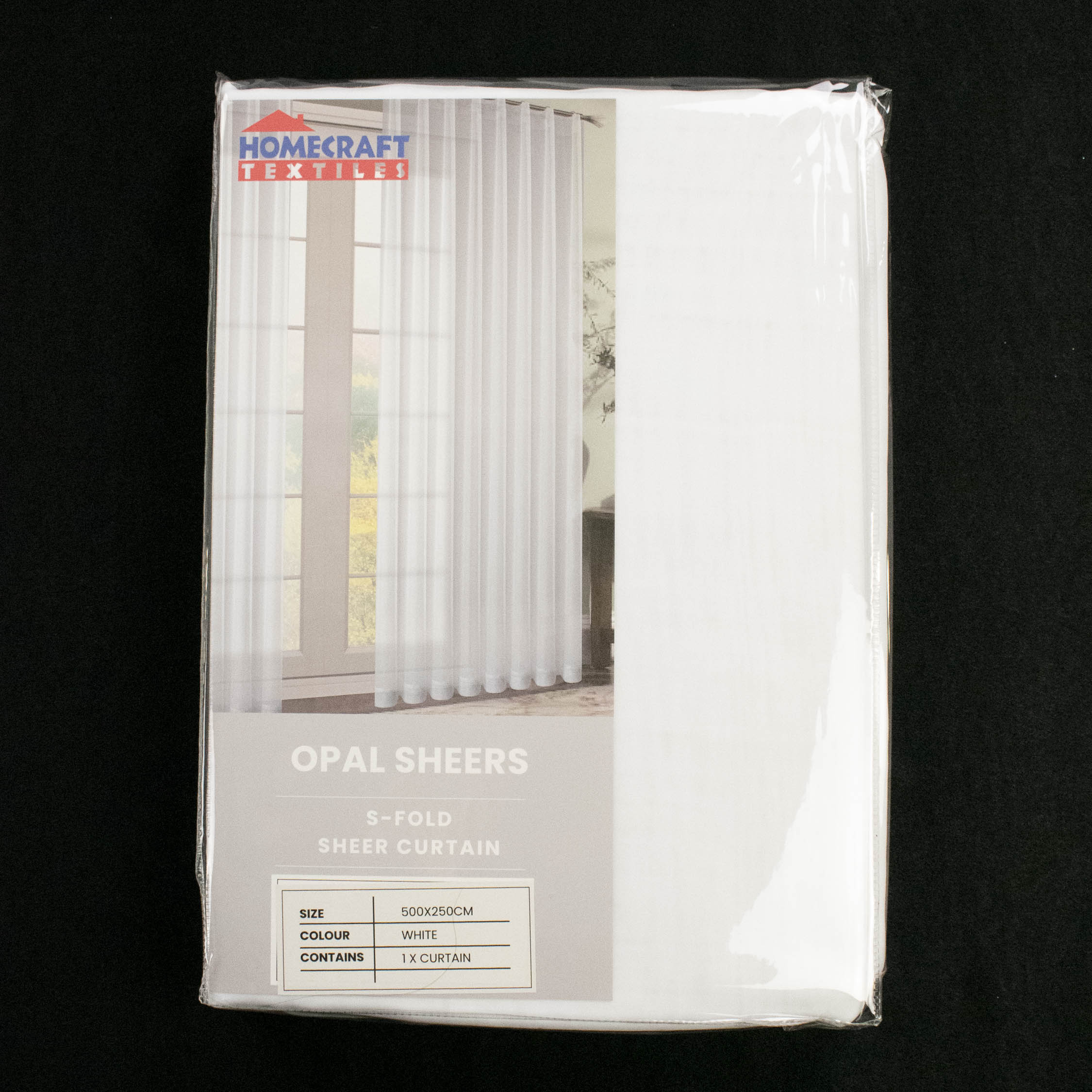 Opal Sheer S Fold Curtain