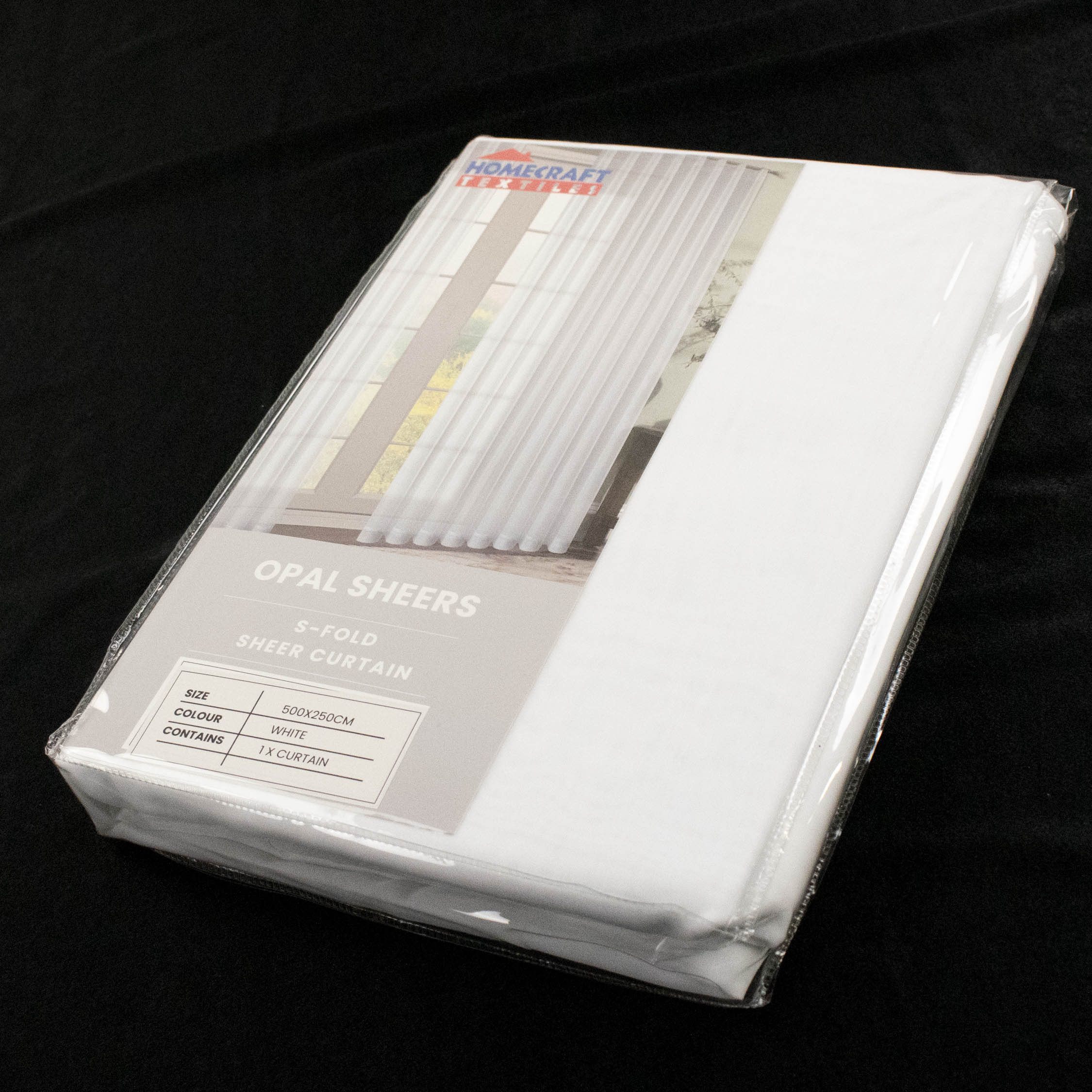 Opal Sheer S Fold Curtain