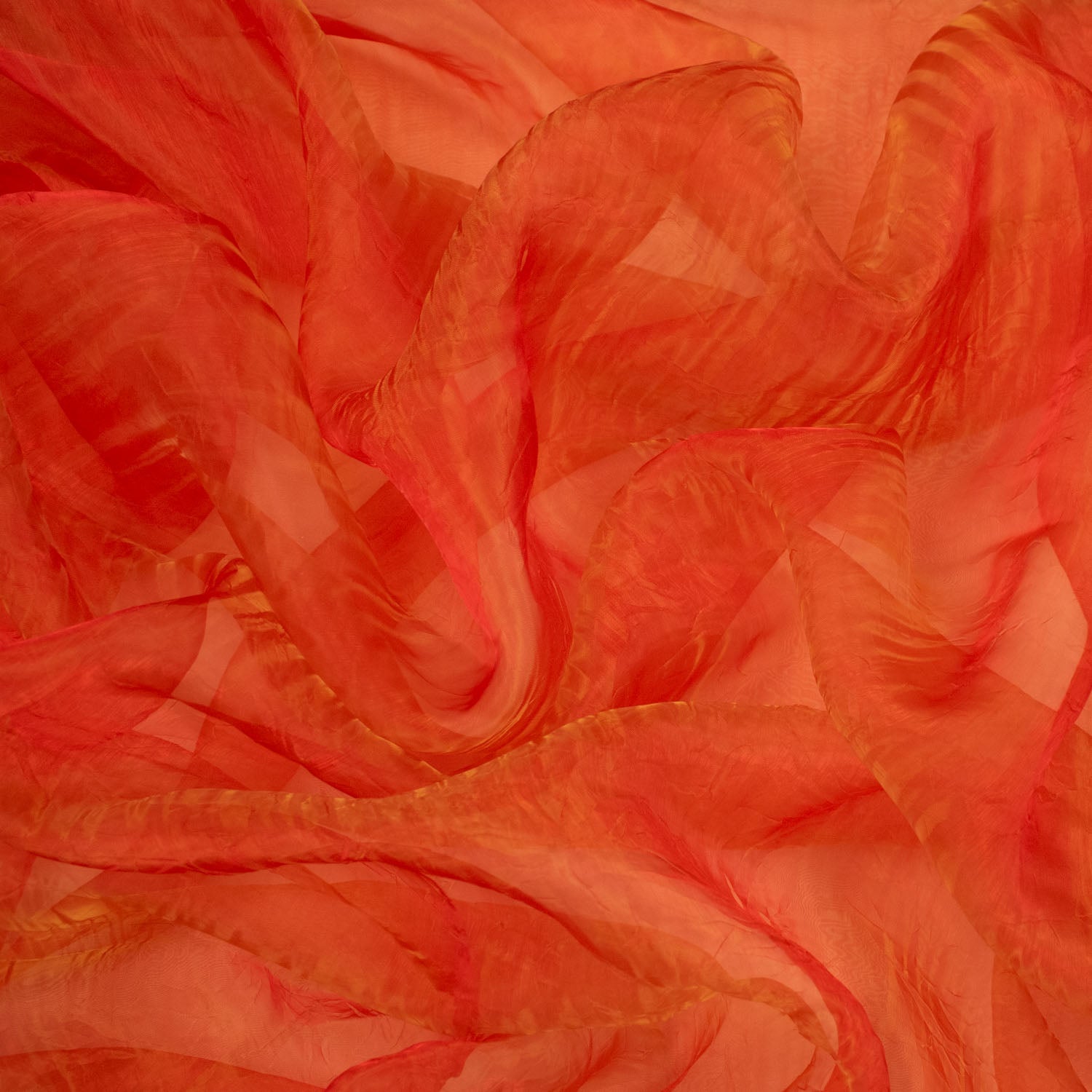 260cm Crushed Organza