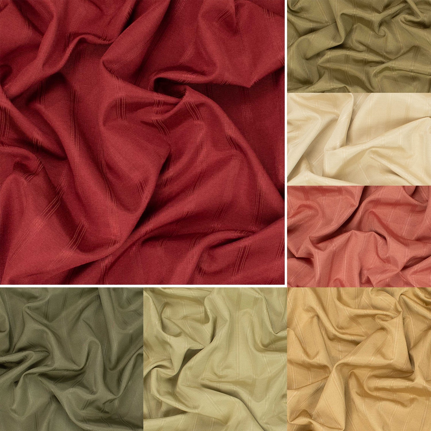 2cm Striped Jacquard Curtaining/Upholstery Fabric