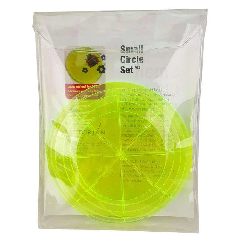 Matilda's Own Small Circle Set Patchwork Template 9 Pieces