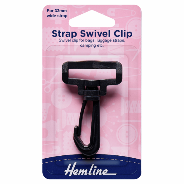 Hemline Strap Swivel Clip - 32MM (1 1/4")