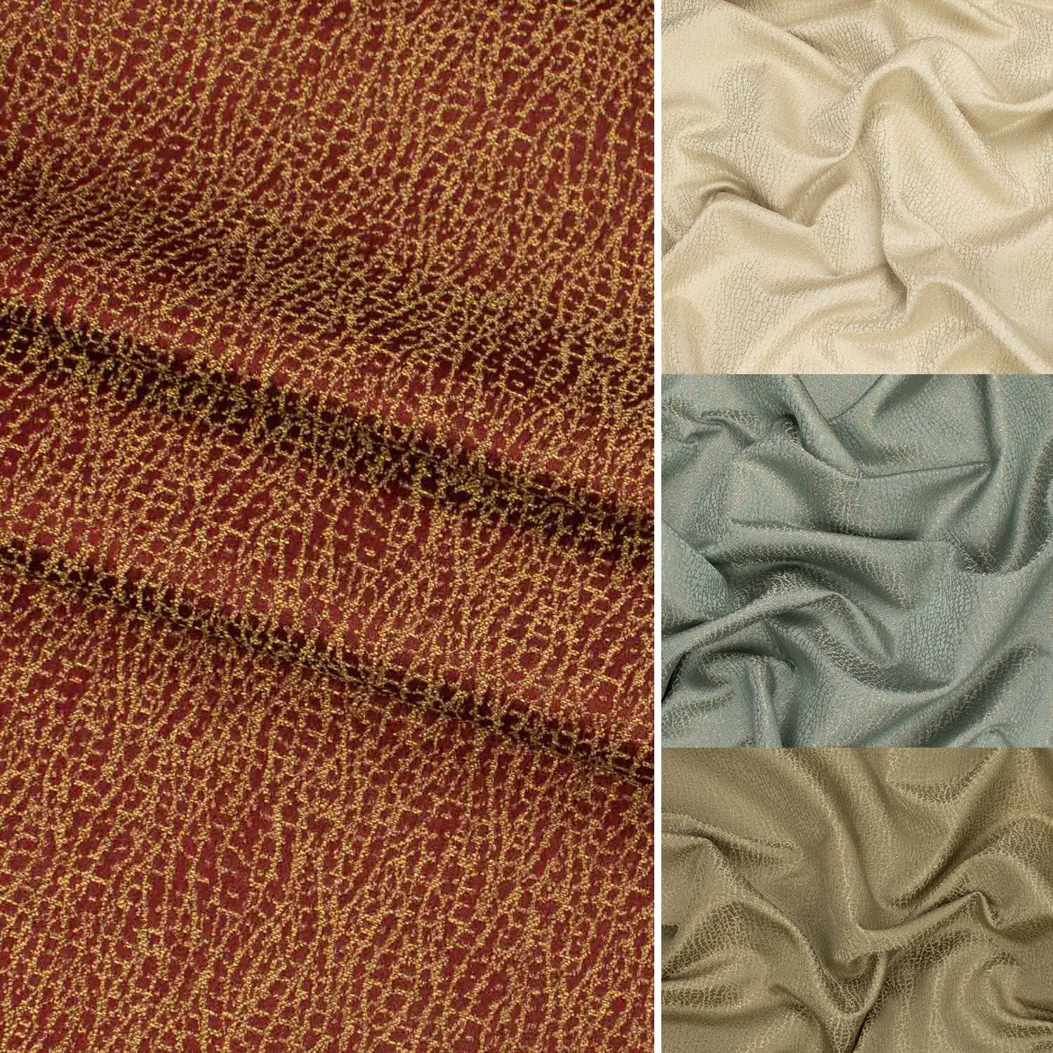 Turkish Curtaining/Upholstery Glitter Textured Jacquard Canvas