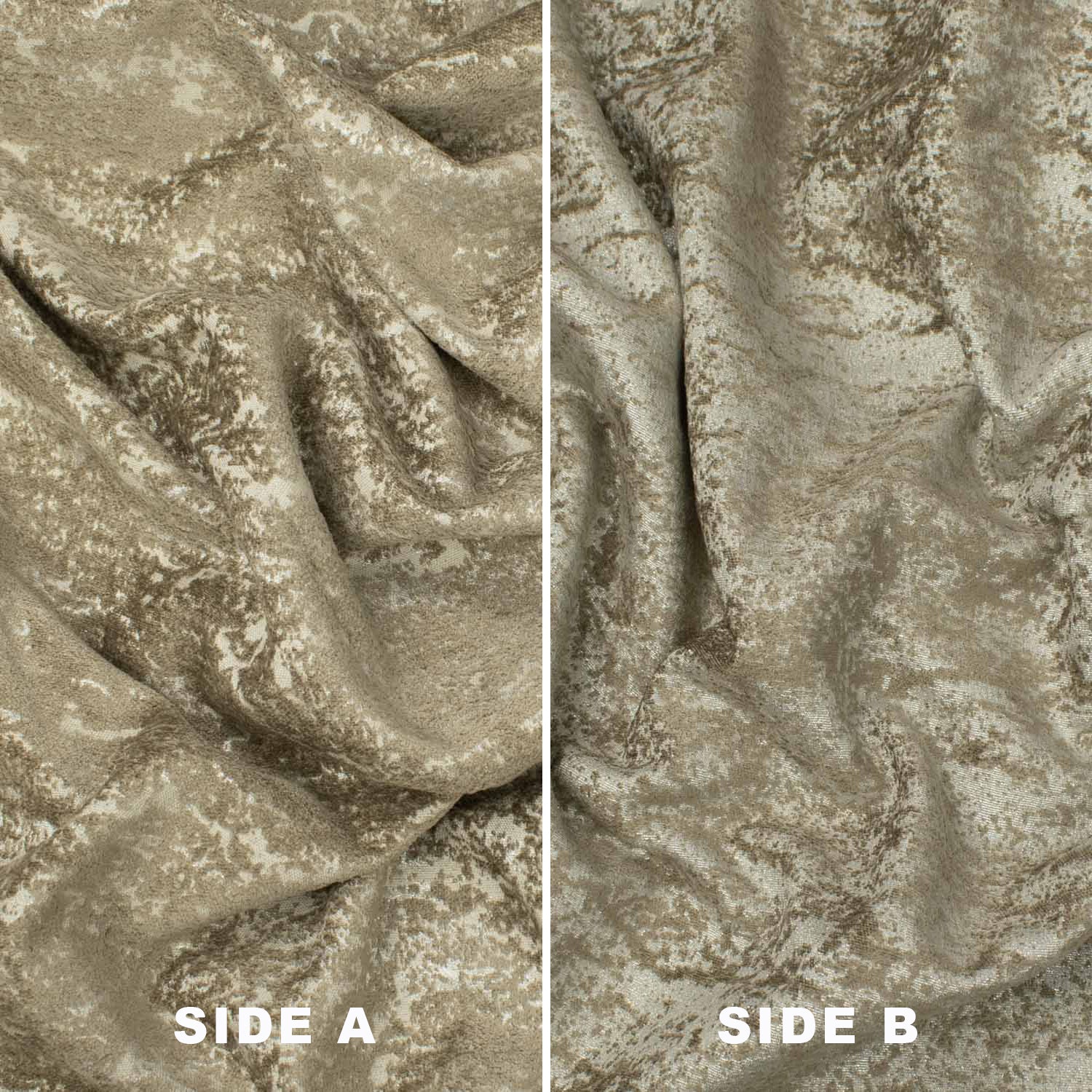 Turkish Curtaining/Upholstery Reversible Textured Chenille