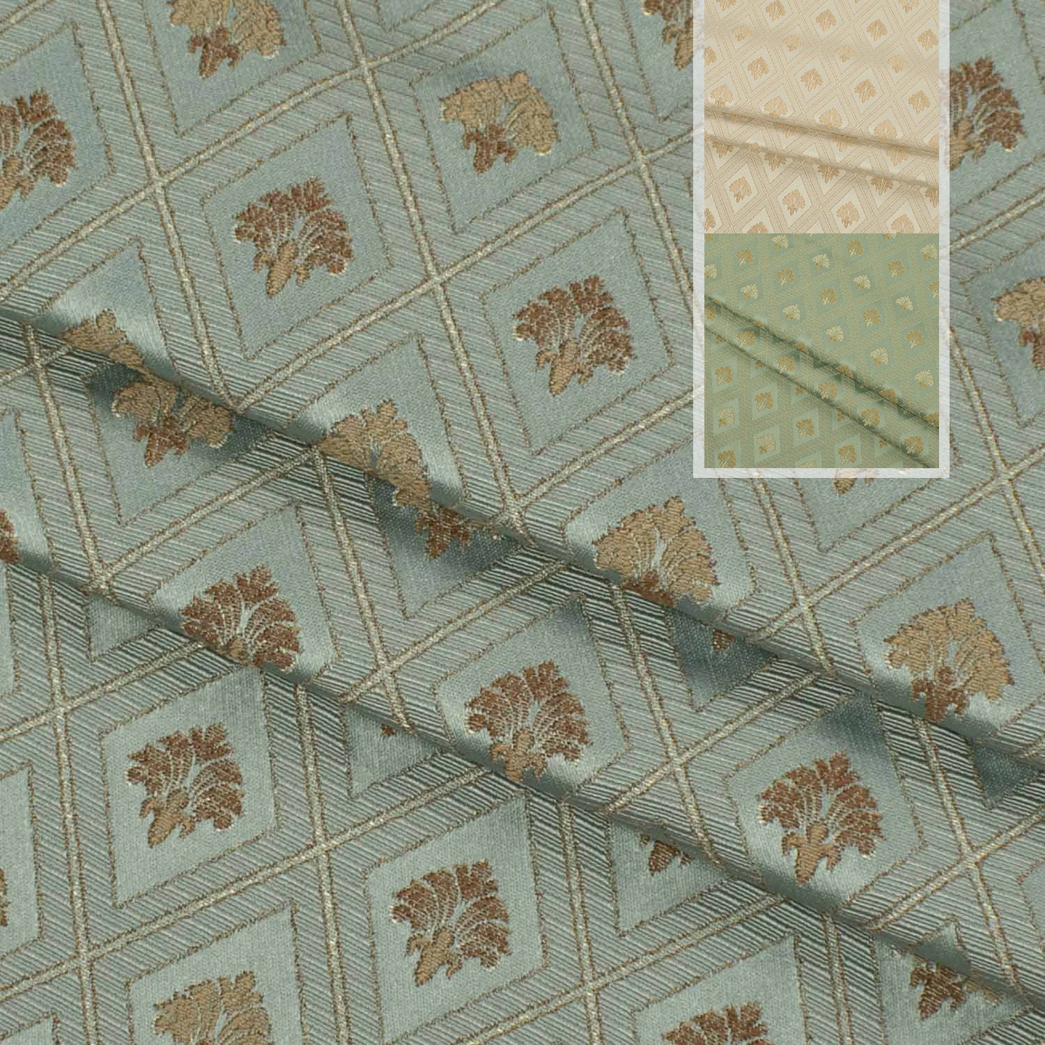 Turkish Curtaining/Upholstery Geometric Baroque Brocade