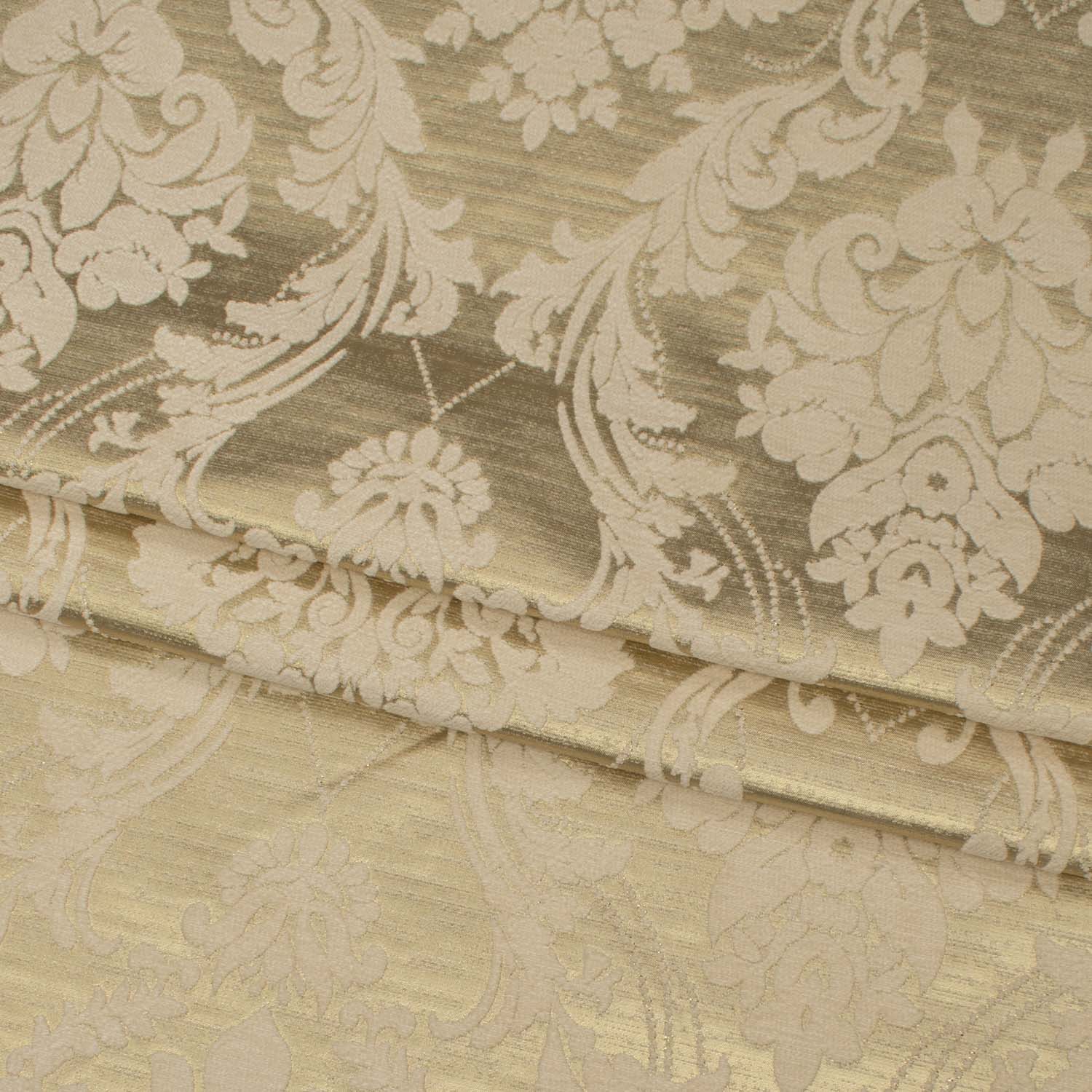 Turkish Curtaining/Upholstery Shiny Decor Damask Jacquard