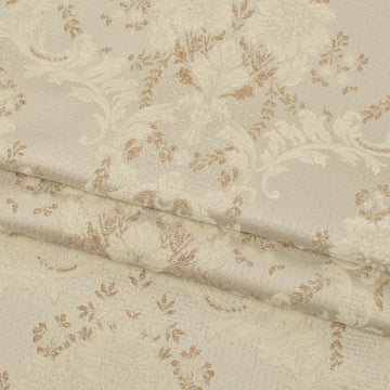 Turkish Curtaining/Upholstery Embroidered Vintage Vines Jacquard/Brocade