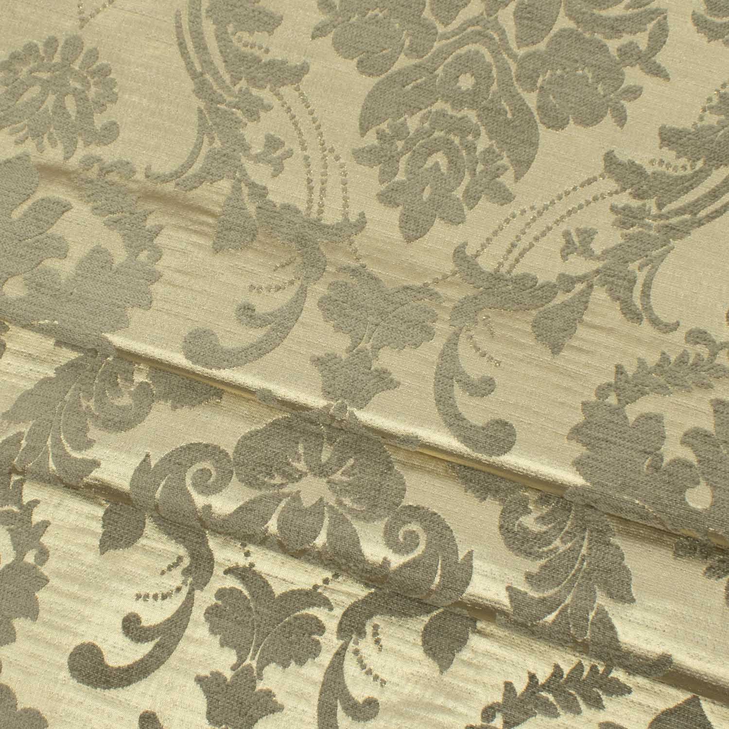 Turkish Curtaining/Upholstery Shiny Decor Damask Jacquard