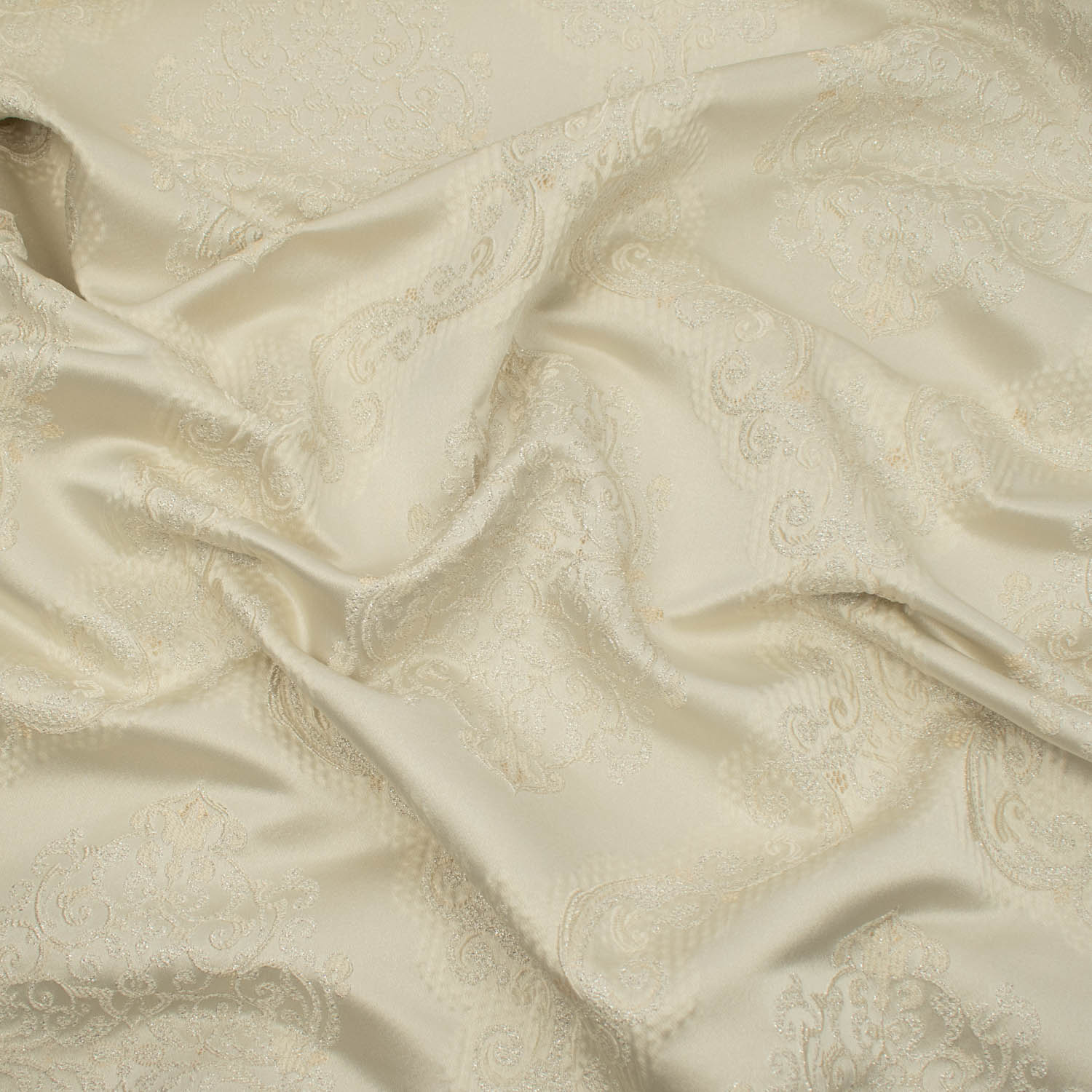 Turkish Curtaining/Upholstery Glitter Decor Damask Jacquard