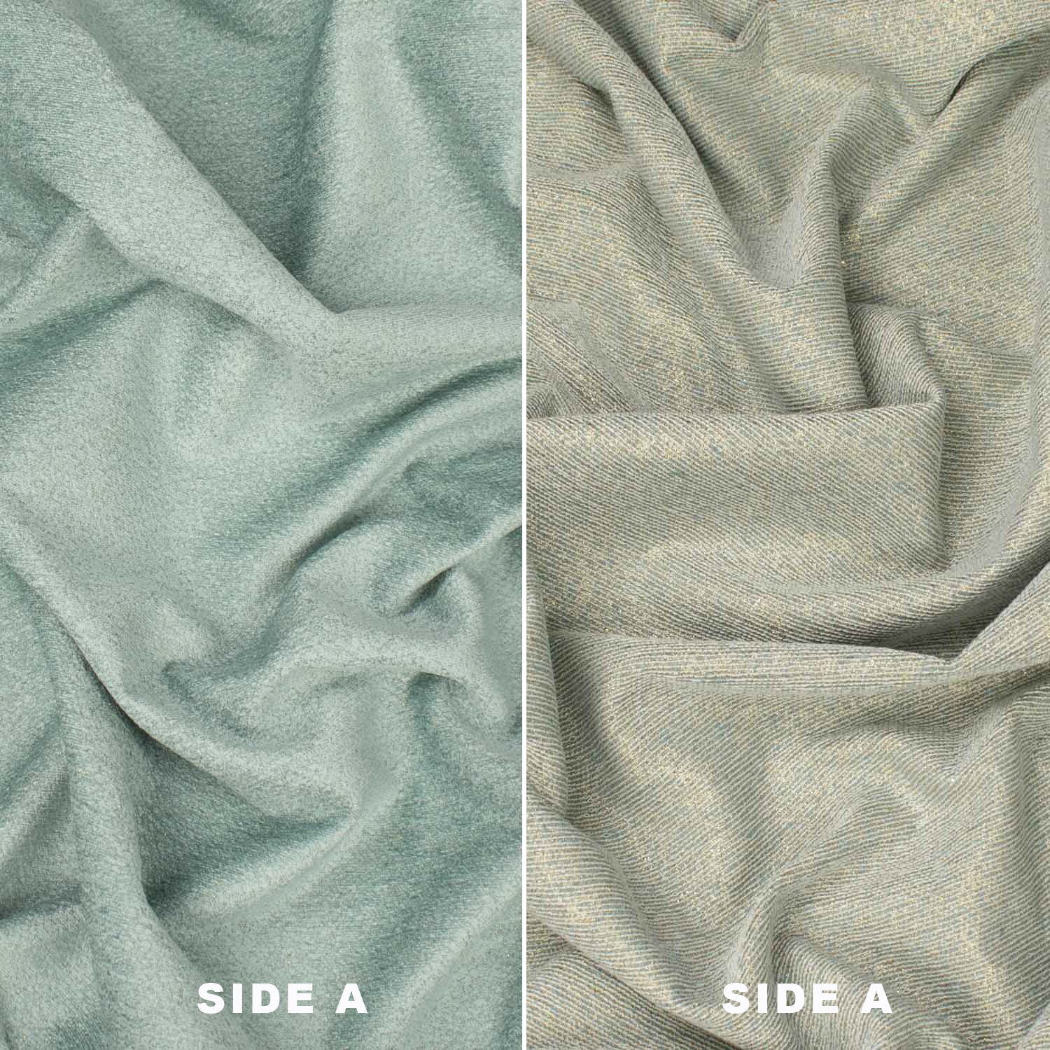 Turkish Curtaining/Upholstery Glitter Reversible Chenille Canvas