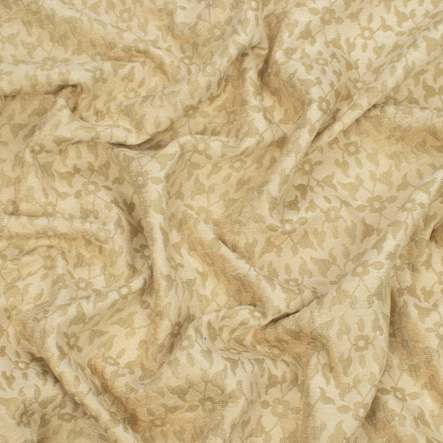 Turkish Curtaining/Upholstery Embroidered Floral Chenille