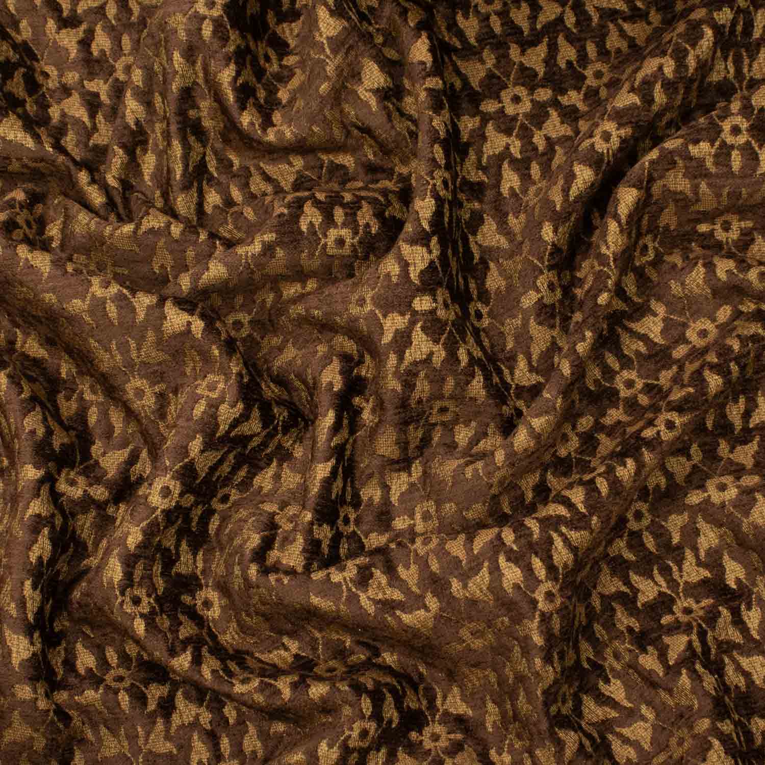 Turkish Curtaining/Upholstery Embroidered Floral Chenille