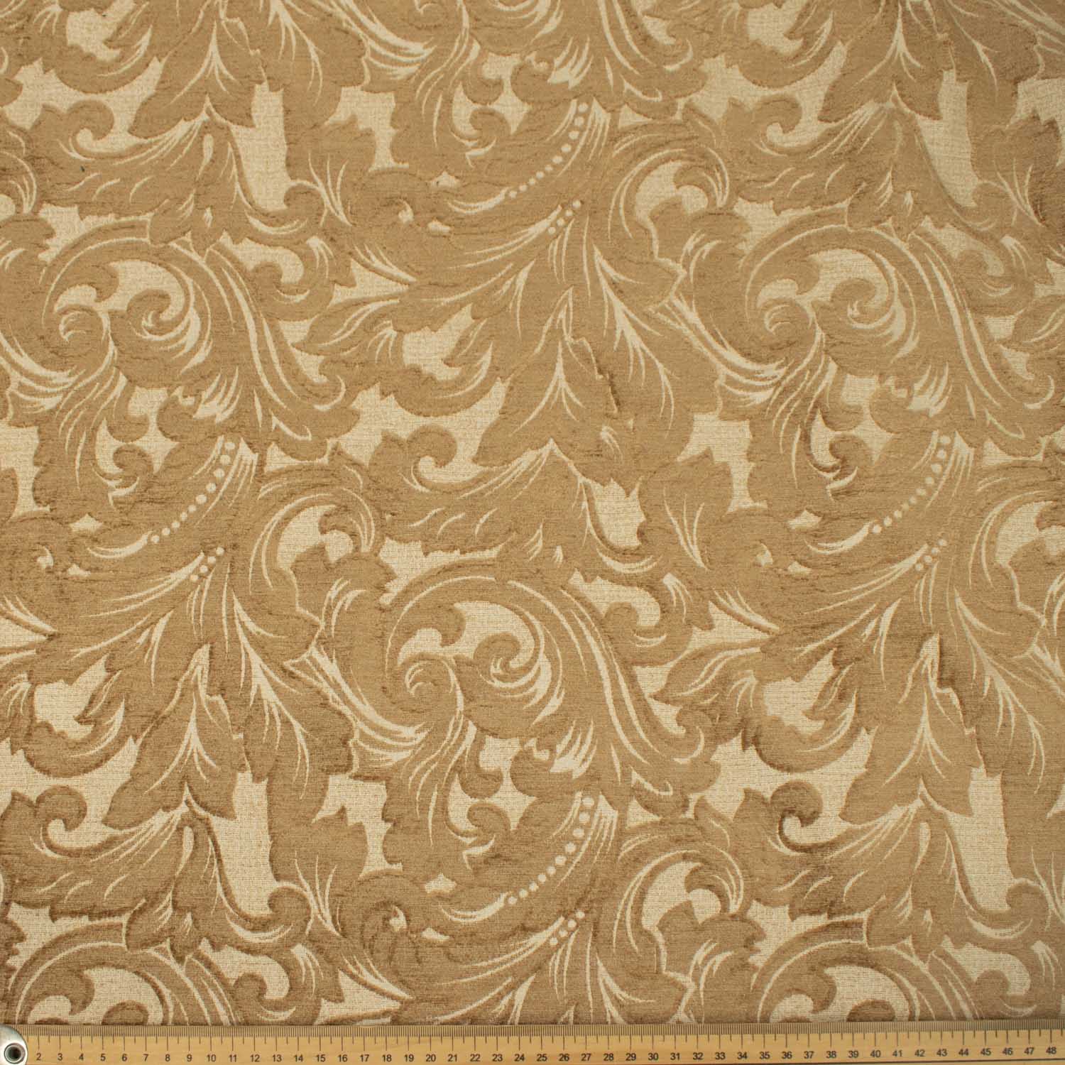 Turkish Curtaining/Upholstery Decor Damask Vines Chenille Jacquard