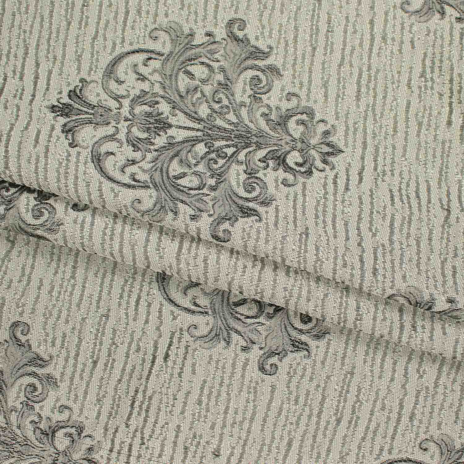 Turkish Curtaining/Upholstery Reversible Decor Damask Jacquard Des 1