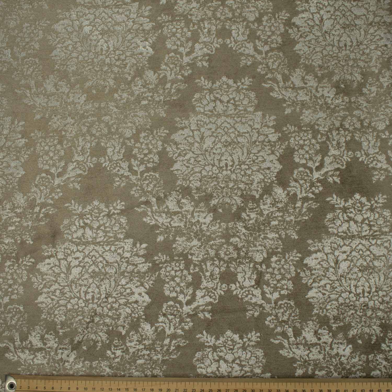 Turkish Curtaining/Upholstery Glitter Decor Damask Chenille Jacquard