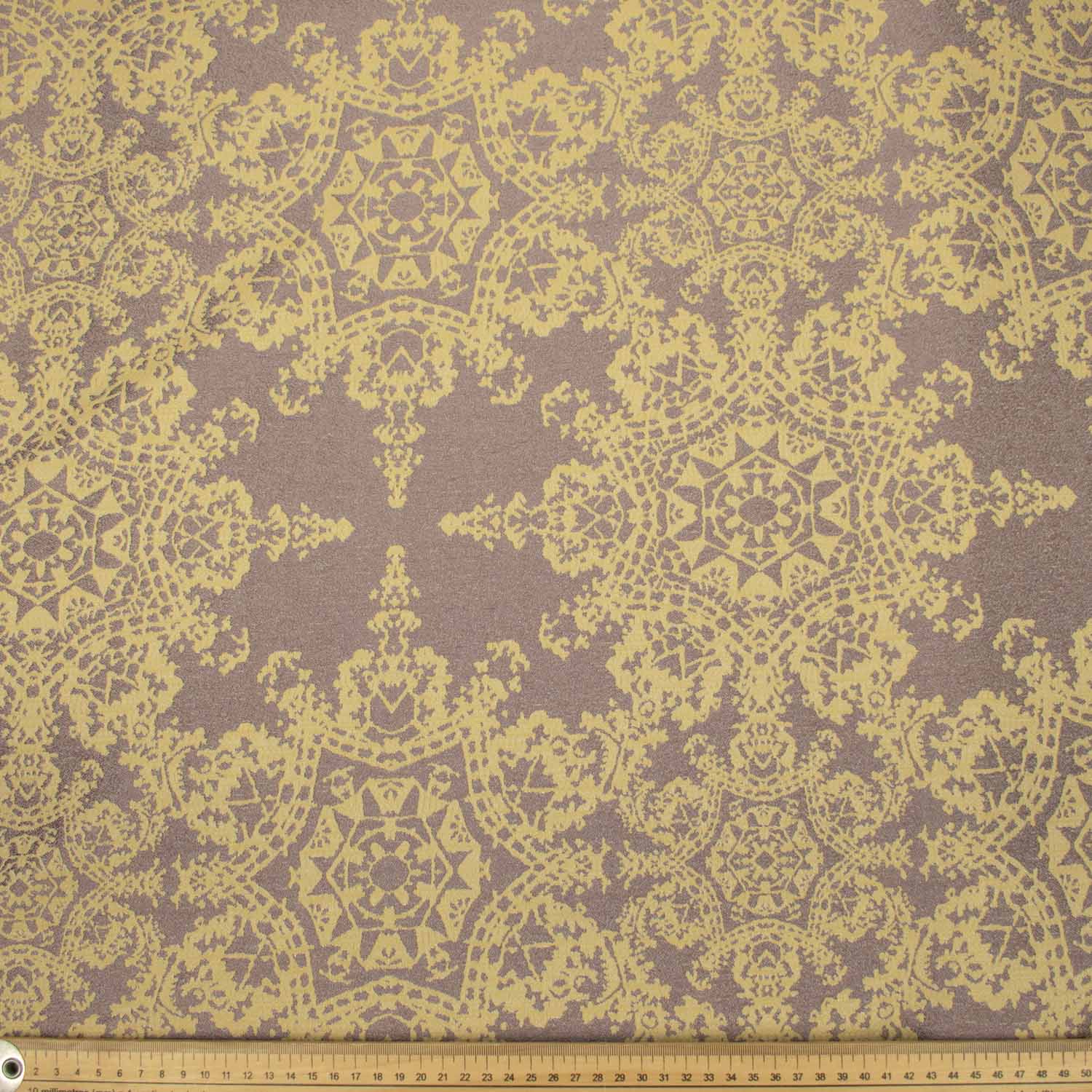 Turkish Curtaining/Upholstery Reversible Snowflake Jacquard