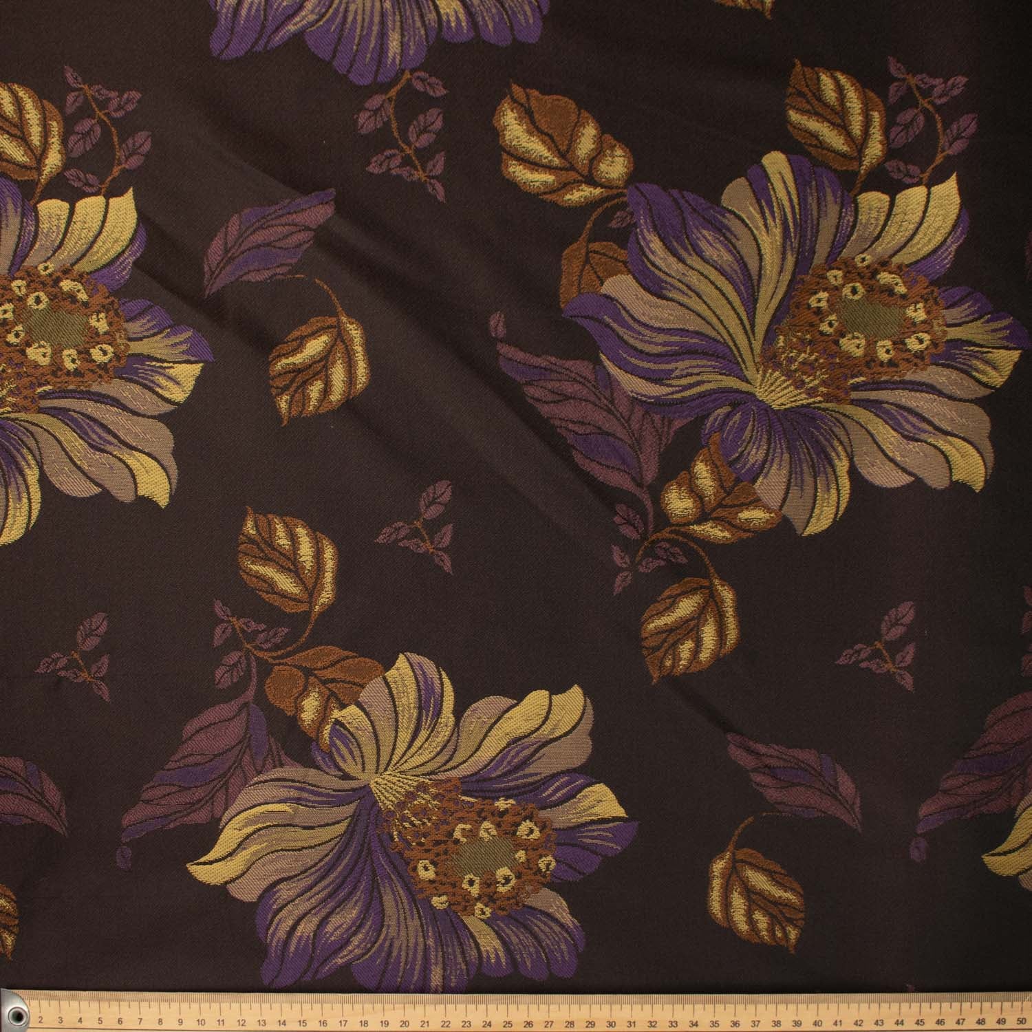 Turkish Curtaining/Upholstery Large Floral Brocade Jacquard