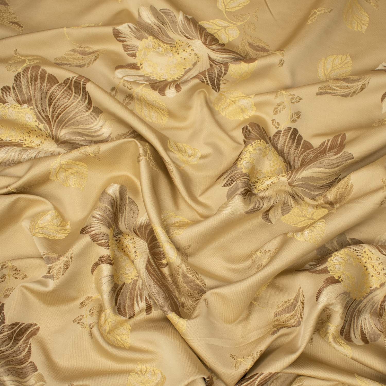 Turkish Curtaining/Upholstery Large Floral Brocade Jacquard