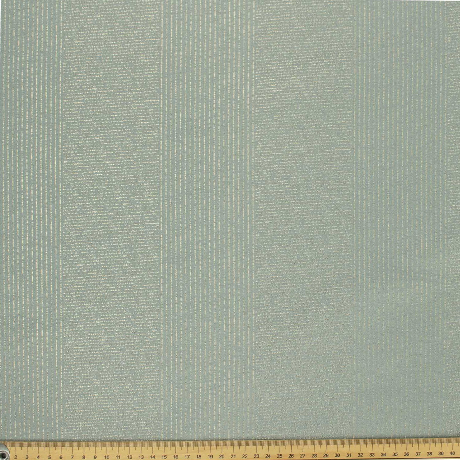 Turkish Curtaining/Upholstery Teal Stripes Jacquard