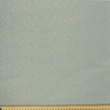 Turkish Curtaining/Upholstery Teal Stripes Jacquard