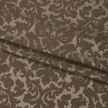 Turkish Curtaining/Upholstery Brown Decor Damask Jacquard