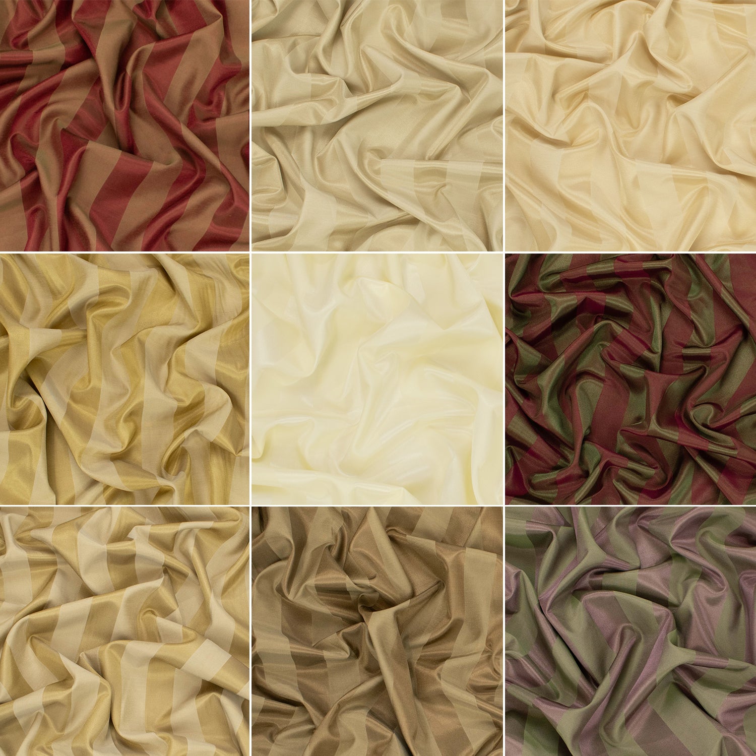 3cm Striped Sateen Jacquard Curtaining/Upholstery Fabric