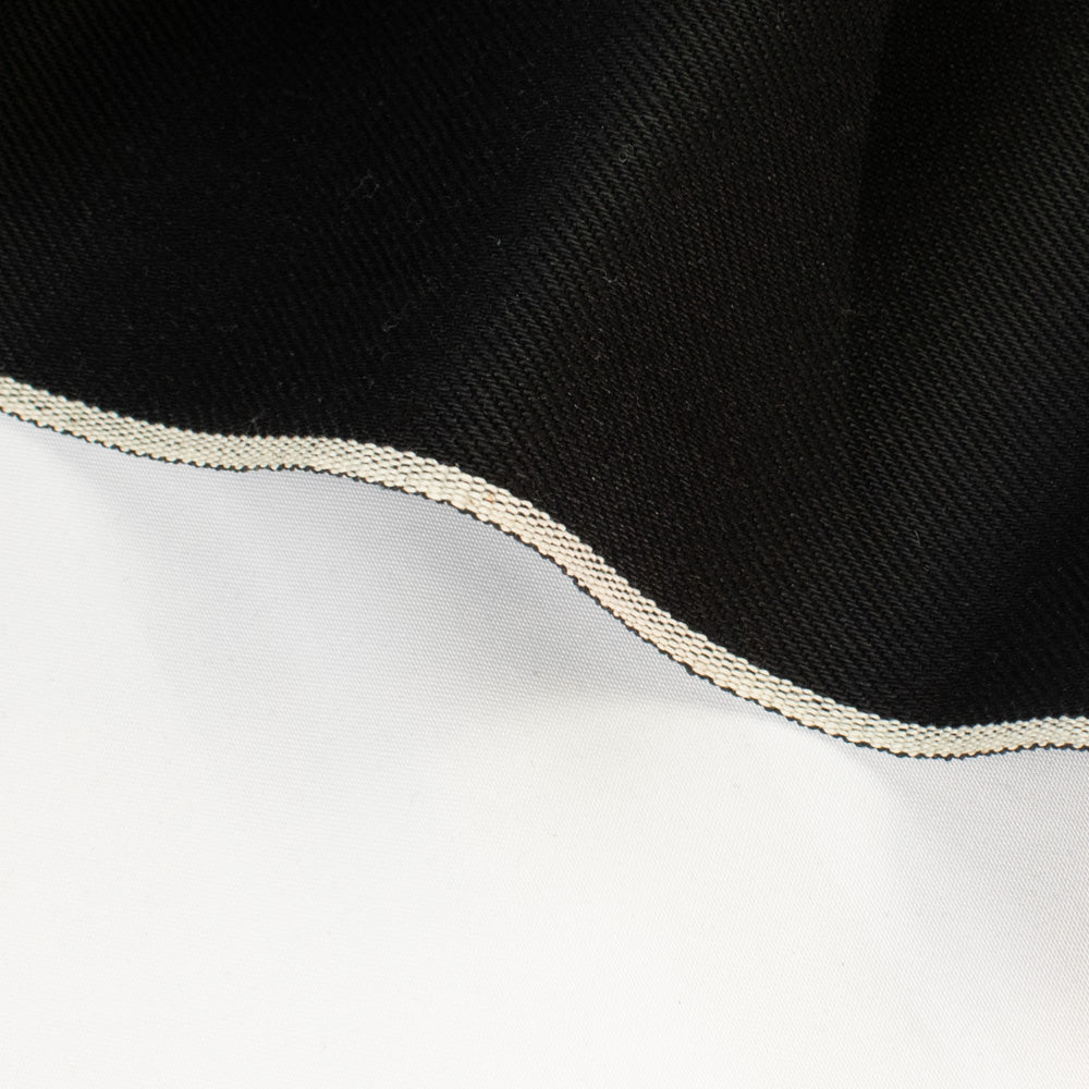 Kaihara® Japanese Selvedge Denim - Super Black Stretch - 12.75 oz