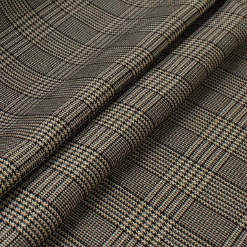 Premium Japanese Yarn Dyed Tweed Suiting - Beige