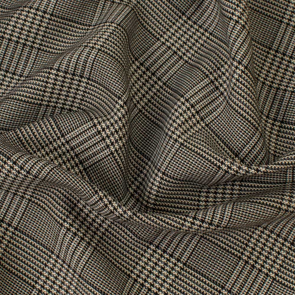 Premium Japanese Yarn Dyed Tweed Suiting - Beige