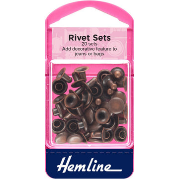 Rivet Sets 7mm / 1/4″ 20 sets
