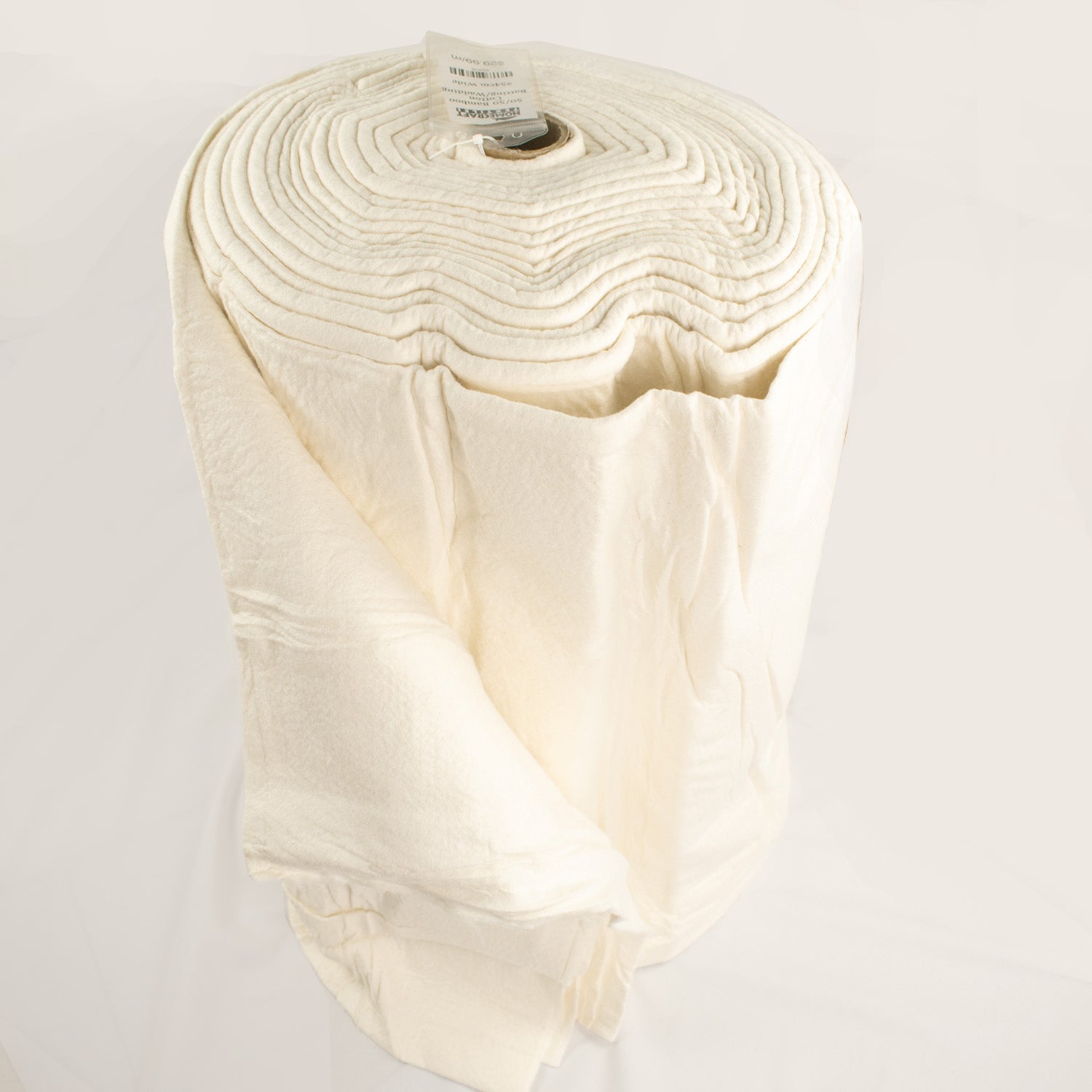 15M Roll 50/50 Bamboo Cotton Wadding 254cm