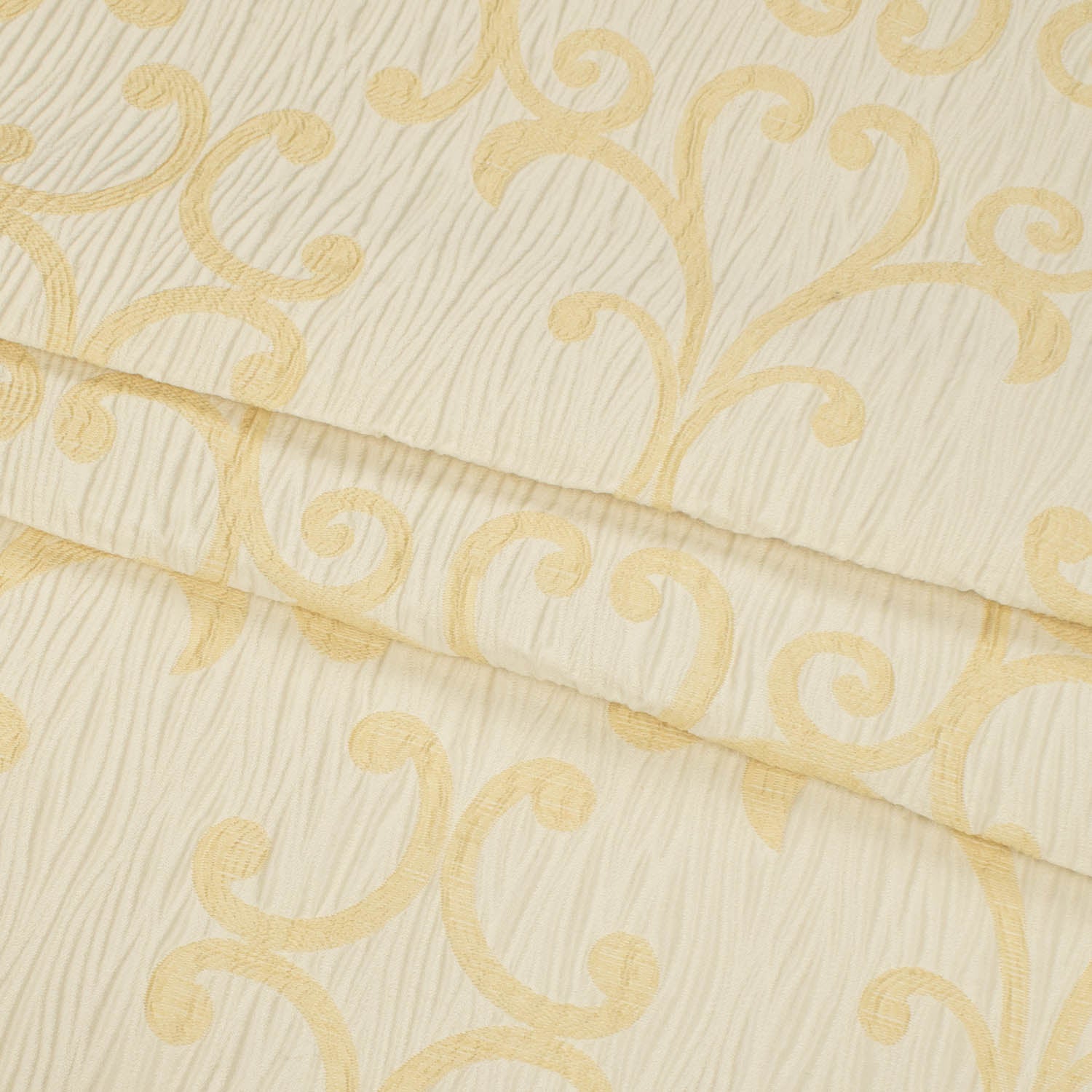 Turkish Curtaining/Upholstery Embroidered Vines Textured Jacquard