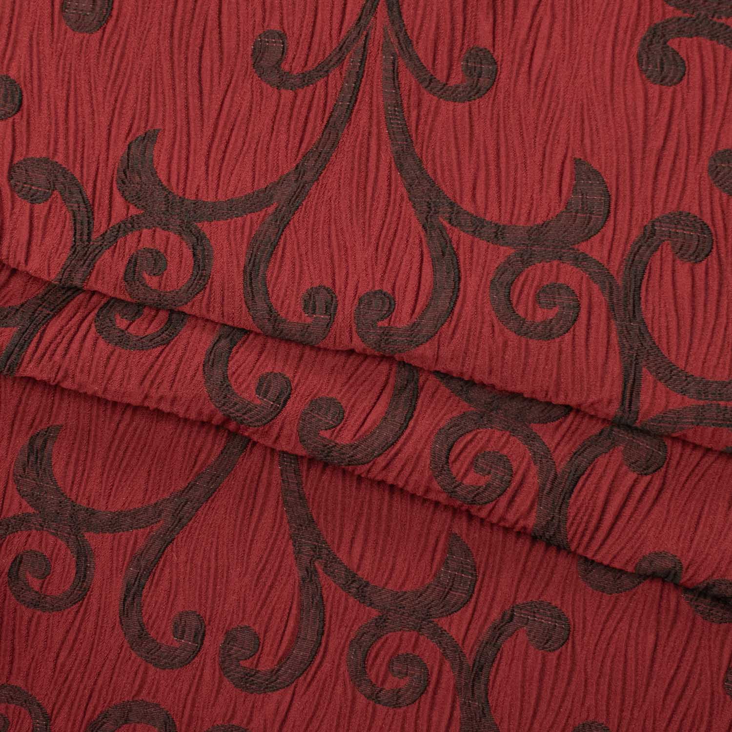 Turkish Curtaining/Upholstery Embroidered Vines Textured Jacquard