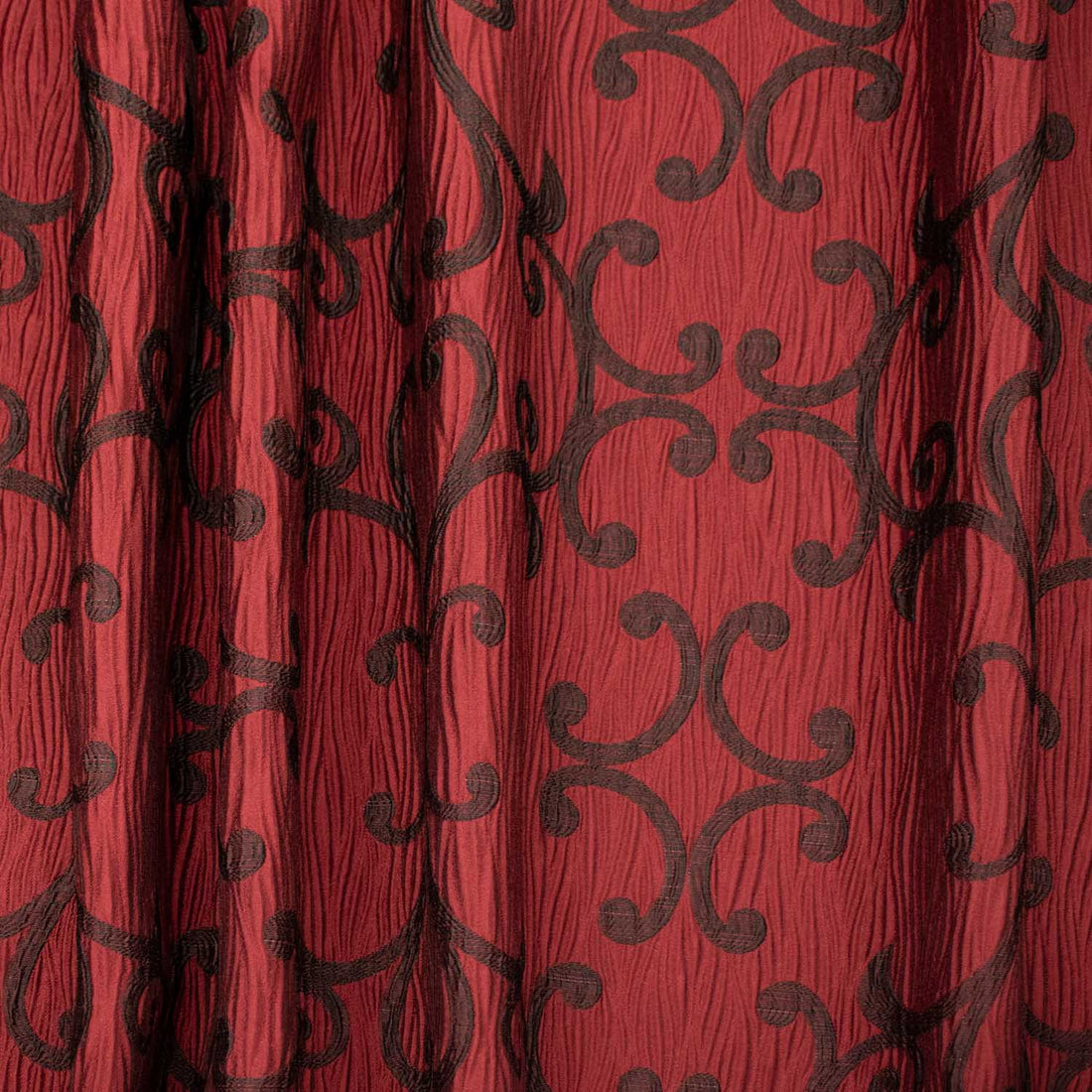 Turkish Curtaining/Upholstery Embroidered Vines Textured Jacquard