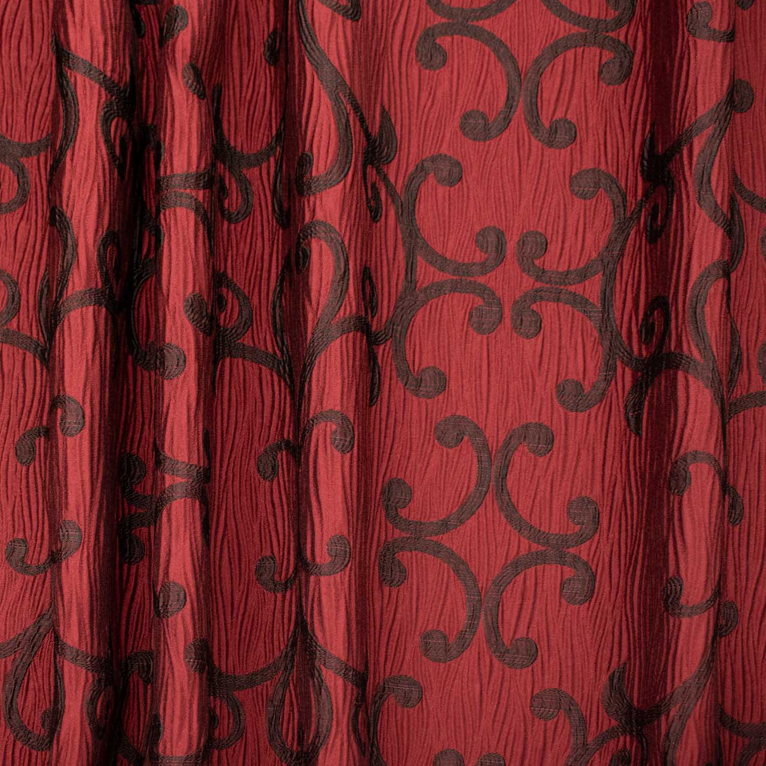 Turkish Curtaining/Upholstery Embroidered Vines Textured Jacquard