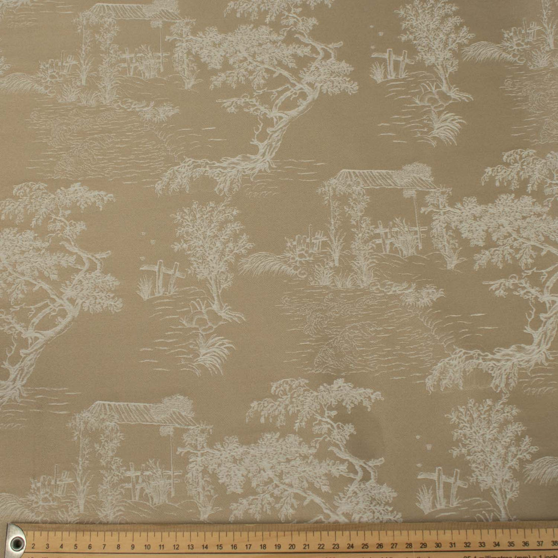 Turkish Curtaining/Upholstery Pastoral Scene Jacquard