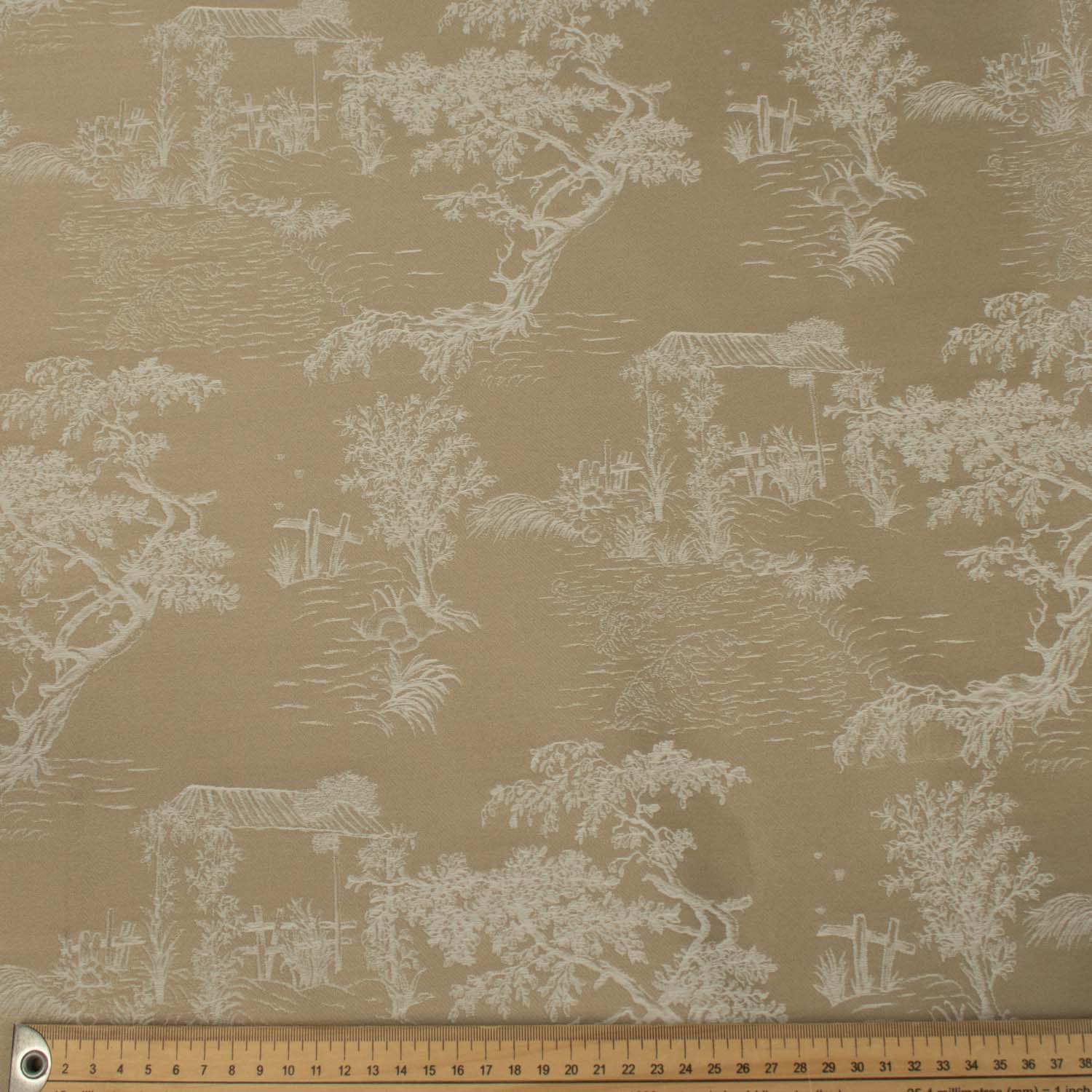 Turkish Curtaining/Upholstery Pastoral Scene Jacquard