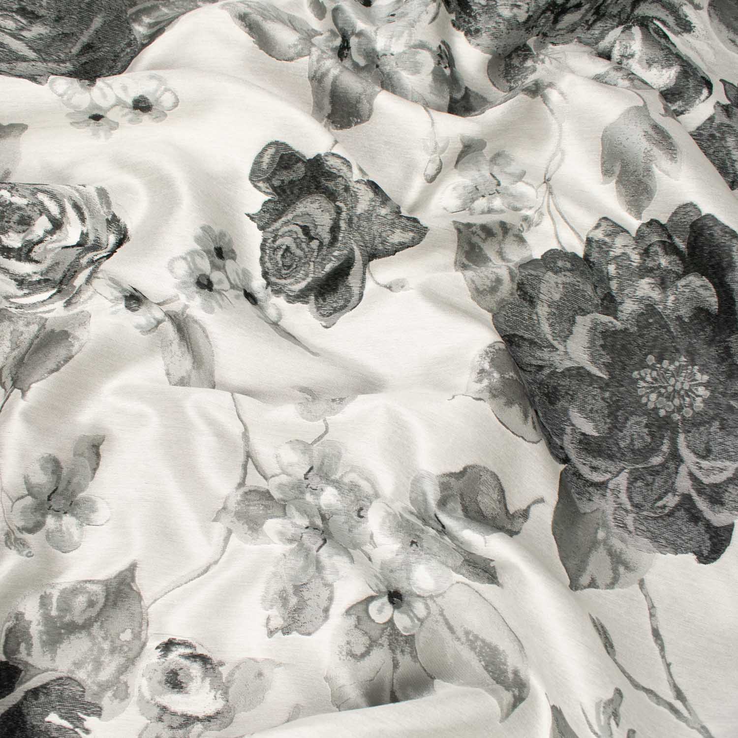 Turkish Curtaining/Upholstery Embroidered Large Floral Brocade