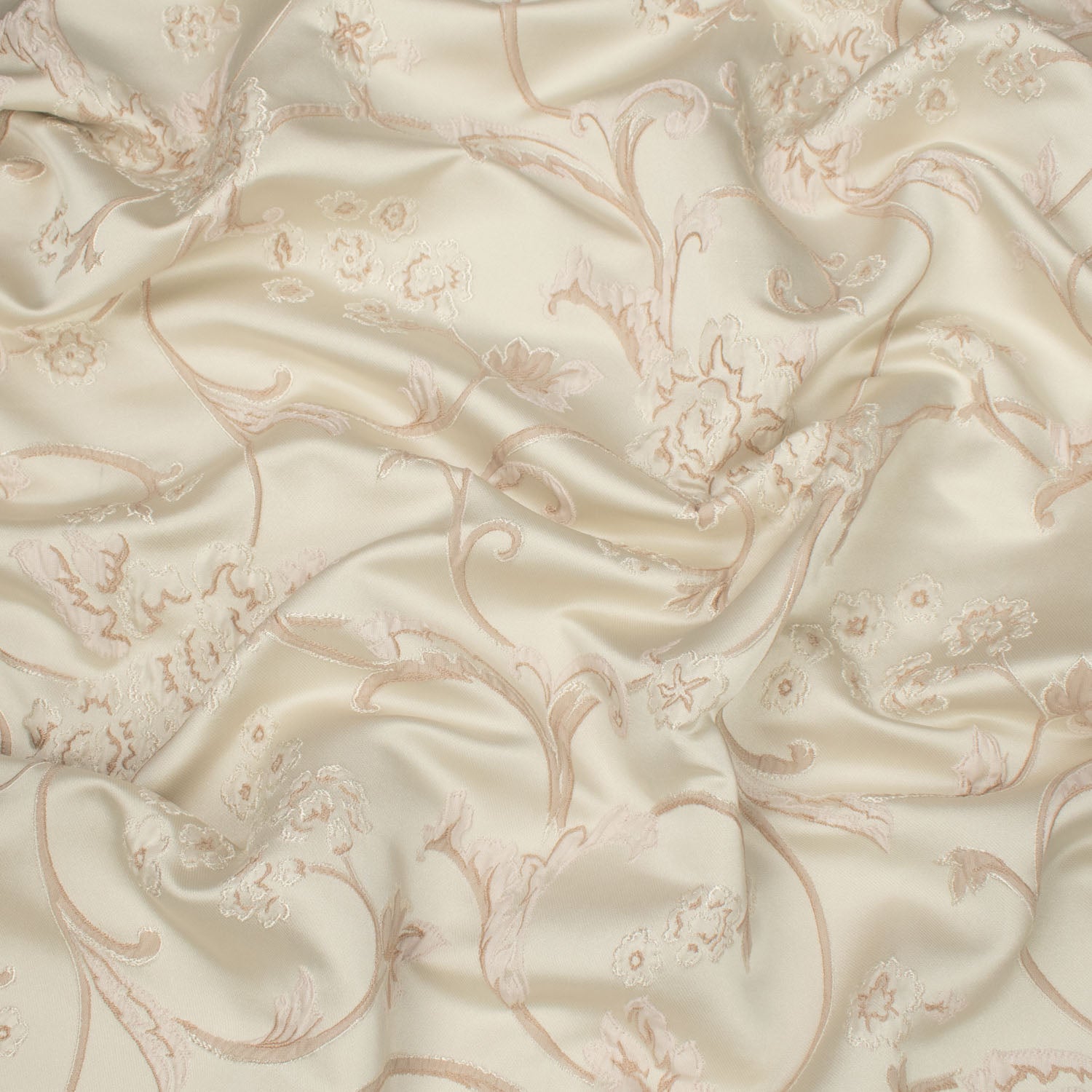 Floral Vines by Verdi - Curtaining/Upholstery Turkish Embroidered Jacquard/Brocade